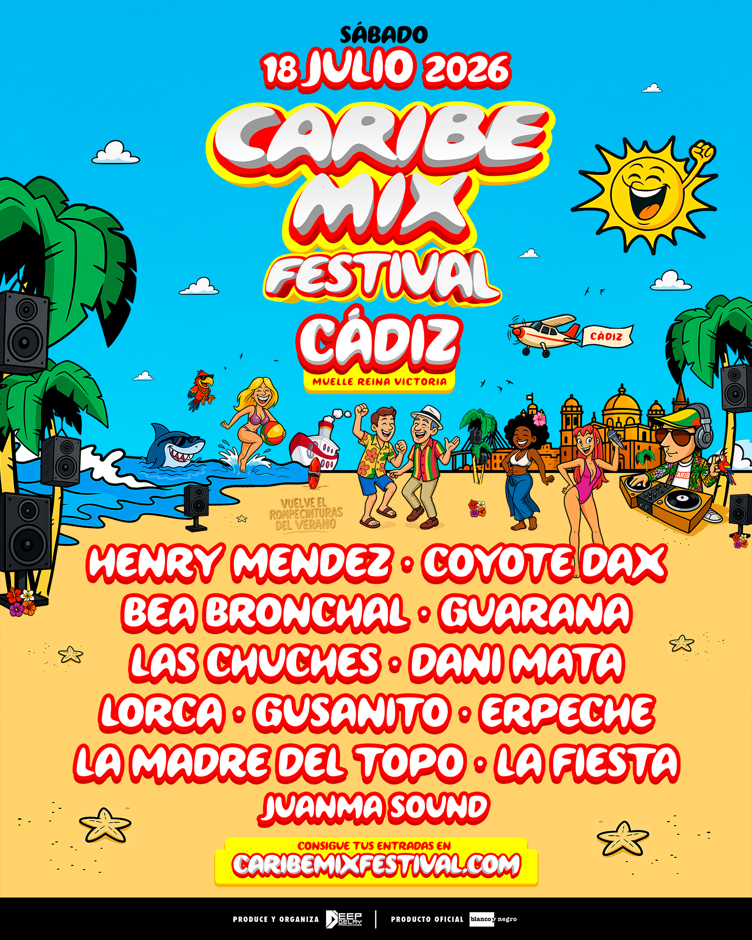 Caribe Mix Festival Cádiz 2026