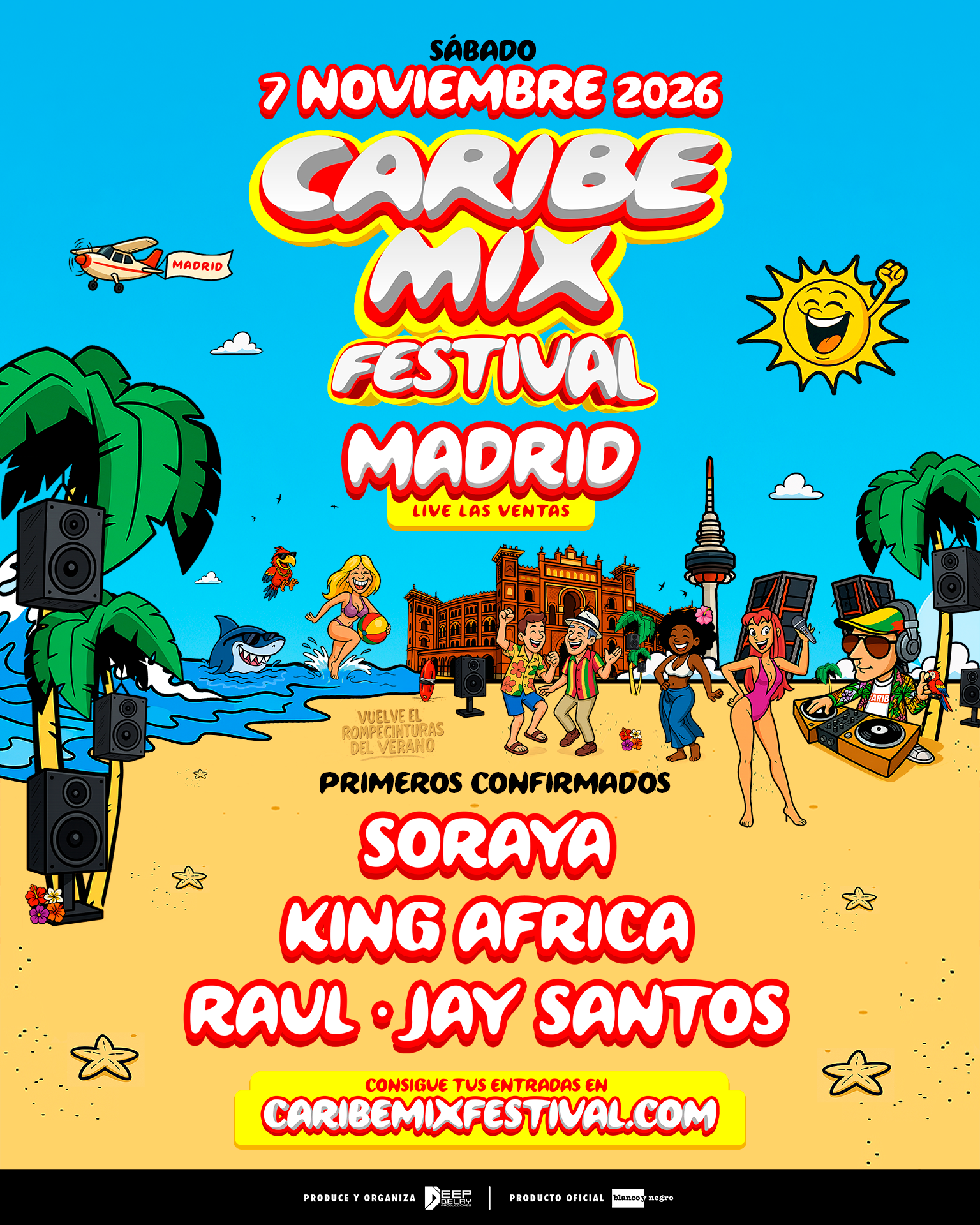 Caribe Mix Festival Madrid 2026